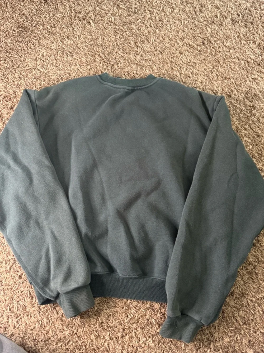 SKIMS Women's Crewneck Sweatshirt - Dark Green - Picture 5 of 5